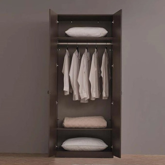 Шкаф с дверцами 2 двери ENZA HOME POLKA EH59221