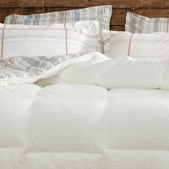 Комплект постельного белья с одеялом Queen Size (195x215 см) YATAS BEDDING "LIAM" EH62619