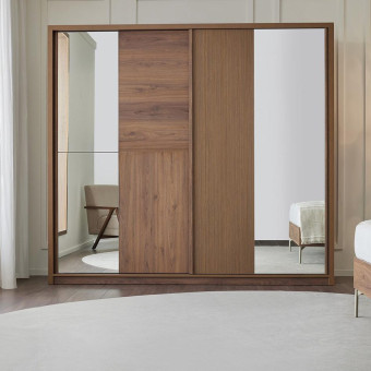 Шкаф-купе (240 см) ENZA HOME PAVIA EH67042