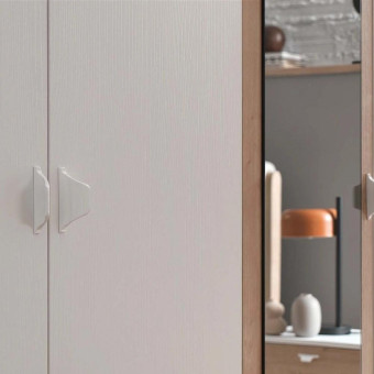 Шкаф с дверцами 3 двери ENZA HOME POLKA EH56249