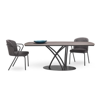 Стул с метал ножками ENZA HOME Коллекция BERTA (БЕРТА) арт. EH67015