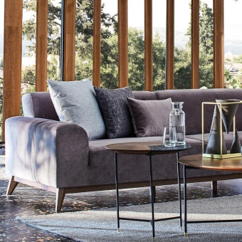 Диван кровать угловой ENZA HOME NETHA EH55535