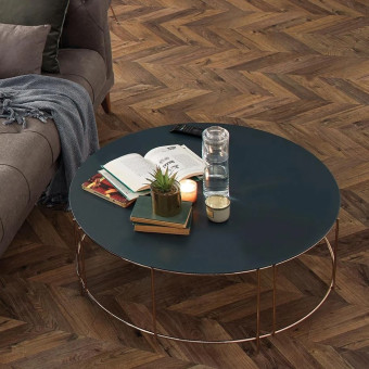 Стол журнальный круглый ENZA HOME Коллекция PIEDRA (ПИЕДРА) арт. EH21240