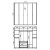 Шкаф с дверцами 5 дверей ENZA HOME Коллекция CANTE (КАНТЭ) арт. EH69367