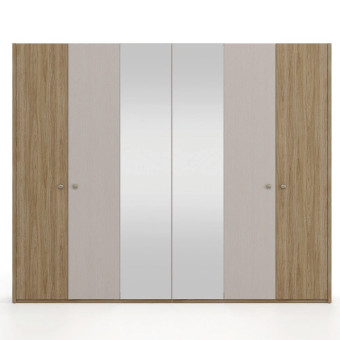 Шкаф с дверцами 6 дверей ENZA HOME PERGE EH73887