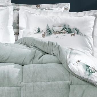 Комплект постельного белья с одеялом Queen Size (195x215 см) YATAS BEDDING "KELSEY" EH67740