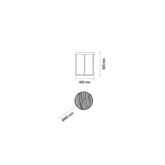 Стол журнальный малый ENZA HOME Коллекция MORA (МОРА) арт. EH57647
