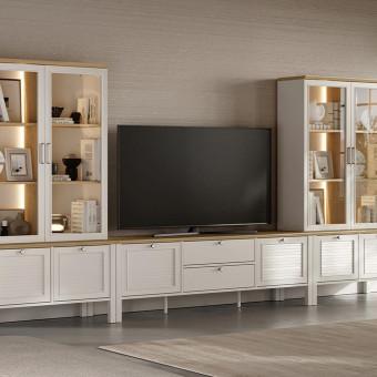 ТВ тумба на ножках 180см ENZA HOME MARSELL EH74196