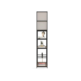 Книжный шкаф (серый) ENZA HOME Коллекция HAMPTON (ХЭМПТОН) арт. EH67070