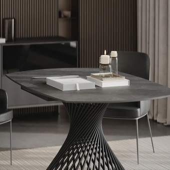 Стол раздвижной 150 см ENZA HOME Коллекция ASSOS (АССОС) арт. EH74166
