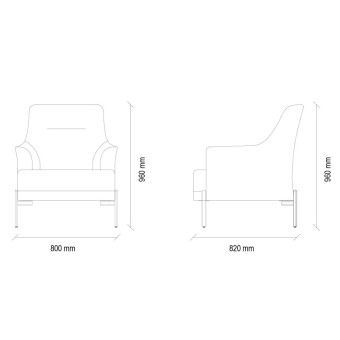 Кресло ENZA HOME Коллекция TERRA (ТЭРРА) арт. EH68024