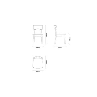 Стул ENZA HOME Коллекция TILYA (ТИЛЬЯ) арт. EH30640