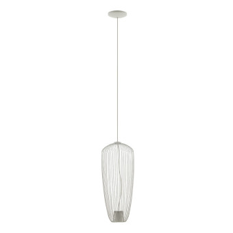 Подвесная люстра Nowodvorski Pumpkin S Silk Gray 11242