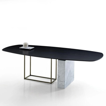 Стол обеденный овальный ENZA HOME KARTUM EH68305