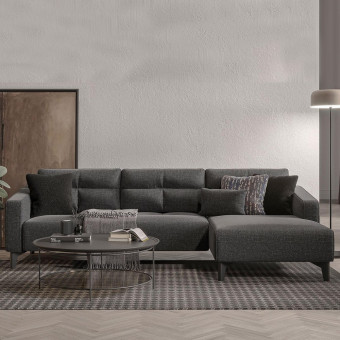 Диван кровать угловой ENZA HOME Коллекция PORTO (ПОРТО) арт. EH71037