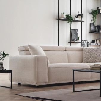Диван трехместный ENZA HOME Коллекция MILOS (МИЛОС) арт. EH65356