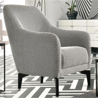 Кресло фиксированая ножка ENZA HOME MAISON EH54007
