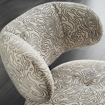 Кресло вращающаяся ножка ENZA HOME SOHO EH69434