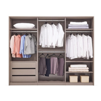 Шкаф с дверцами 6 дверей ENZA HOME BERTA EH67581