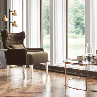 Стол журнальный круглый ENZA HOME PIEDRA EH20230