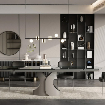 Стол раздвижной 300 см ENZA HOME Коллекция NEBULA (НЕБУЛА) арт. EH74169