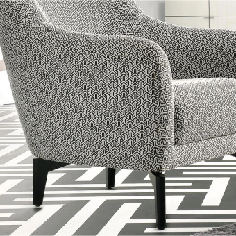 Кресло фиксированая ножка ENZA HOME MAISON EH54007