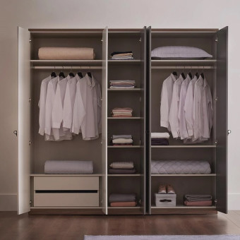 Шкаф с дверцами 5 дверей ENZA HOME CORDELL EH57710