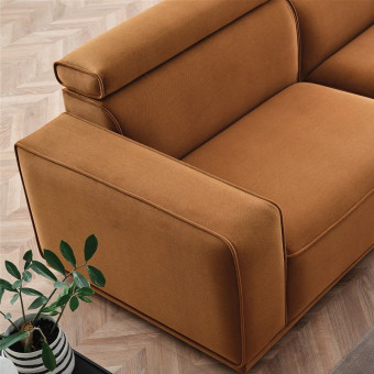 Диван двухместный ENZA HOME Коллекция MILOS (МИЛОС) арт. EH65360