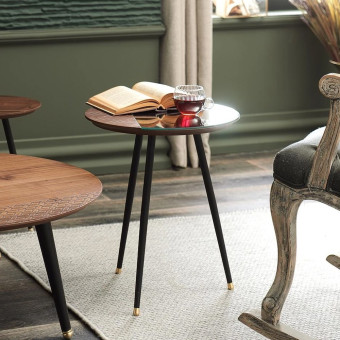 Стол журнальный круглый ENZA HOME GONG EH30600