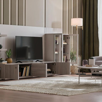 Настенная ТВ панель ENZA HOME Коллекция BASEL (БАЗЕЛЬ) арт. EH59472