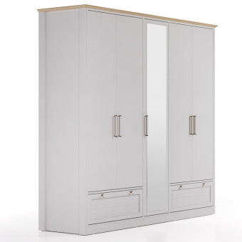 Шкаф с дверцами 5 дверей ENZA HOME MARSELL EH74201