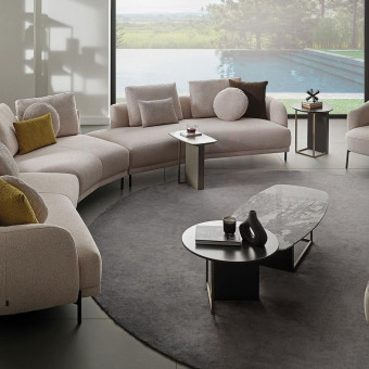 Лаунж прямой левый (H2) ENZA HOME Коллекция SEOUL (СЕУЛ) арт. EH71616