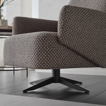 Кресло вращающаяся ножка ENZA HOME PARMA EH68870