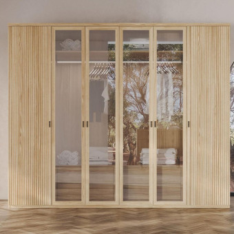 Шкаф с дверцами 6 дверей ENZA HOME AUSTIN EH68785