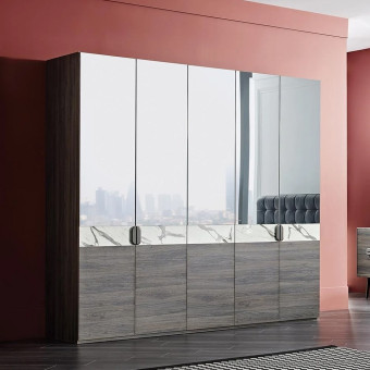 Шкаф с дверцами 5 дверей ENZA HOME GIORNO EH51070