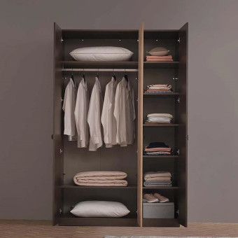 Шкаф с дверцами 3 двери ENZA HOME POLKA EH59223