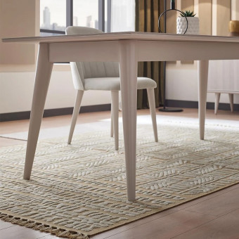 Стол обеденный с ножками ENZA HOME BASEL EH59453