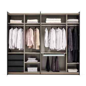 Шкаф-купе (260 см) ENZA HOME RIGA EH60819