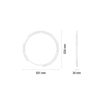 Зеркало для серванта ENZA HOME SIRONA EH56209