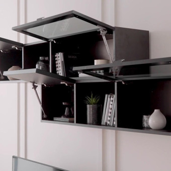 Шкаф настенный большой ENZA HOME RIGA EH60838