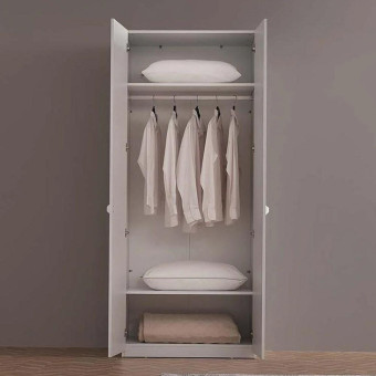 Шкаф с дверцами 2 двери ENZA HOME POLKA EH56250