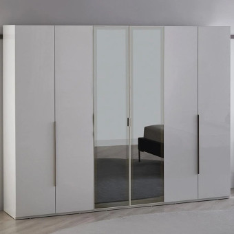 Шкаф гардеробный 6 дверей ENZA HOME Коллекция LEGATO (ЛЕГАТО) арт. EH59500