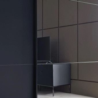 Шкаф-купе 240 черный ENZA HOME Коллекция LEGATO (ЛЕГАТО) арт. EH59511