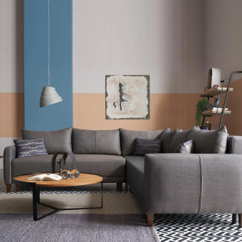Угловой Диван кровать ENZA HOME Коллекция SMART (СМАРТ) арт. EH55368