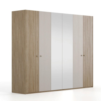 Шкаф с дверцами 6 дверей ENZA HOME PERGE EH73887