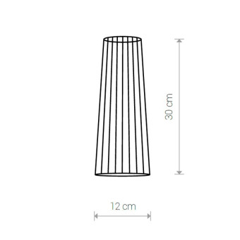 Плафон Nowodvorski Cameleon Dover Black 8463