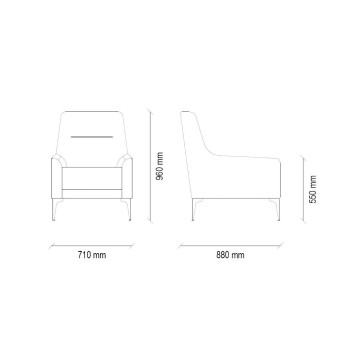 Кресло ENZA HOME FORTUNA EH53866