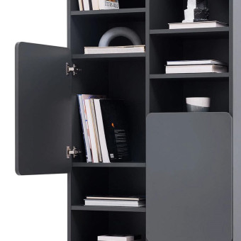 Шкаф книжный ENZA HOME Коллекция BLEND (БЛЭНД) арт. EH68794