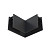 Коннектор для магнитных треков угловой Nowodvorski Lvm Horizontal Black 10164