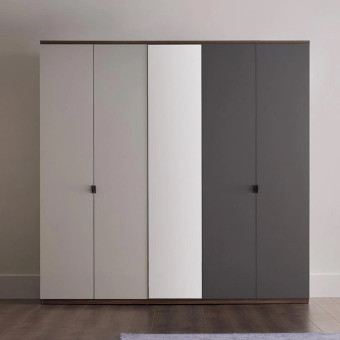 Шкаф с дверцами 5 дверей ENZA HOME Коллекция CORDELL (КОРДЕЛЛ) арт. EH57710